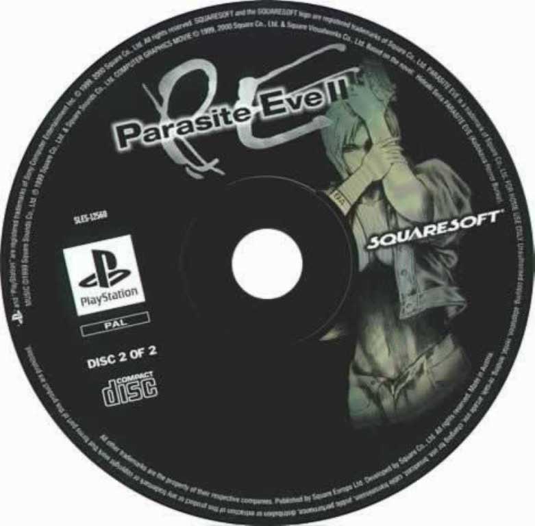 1) PSX Downloads • Parasite Eve (PO.B.R.E.) 2 CDS - Português