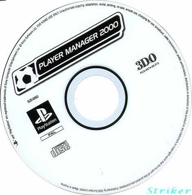 Player Manager 2000 PSX cover
