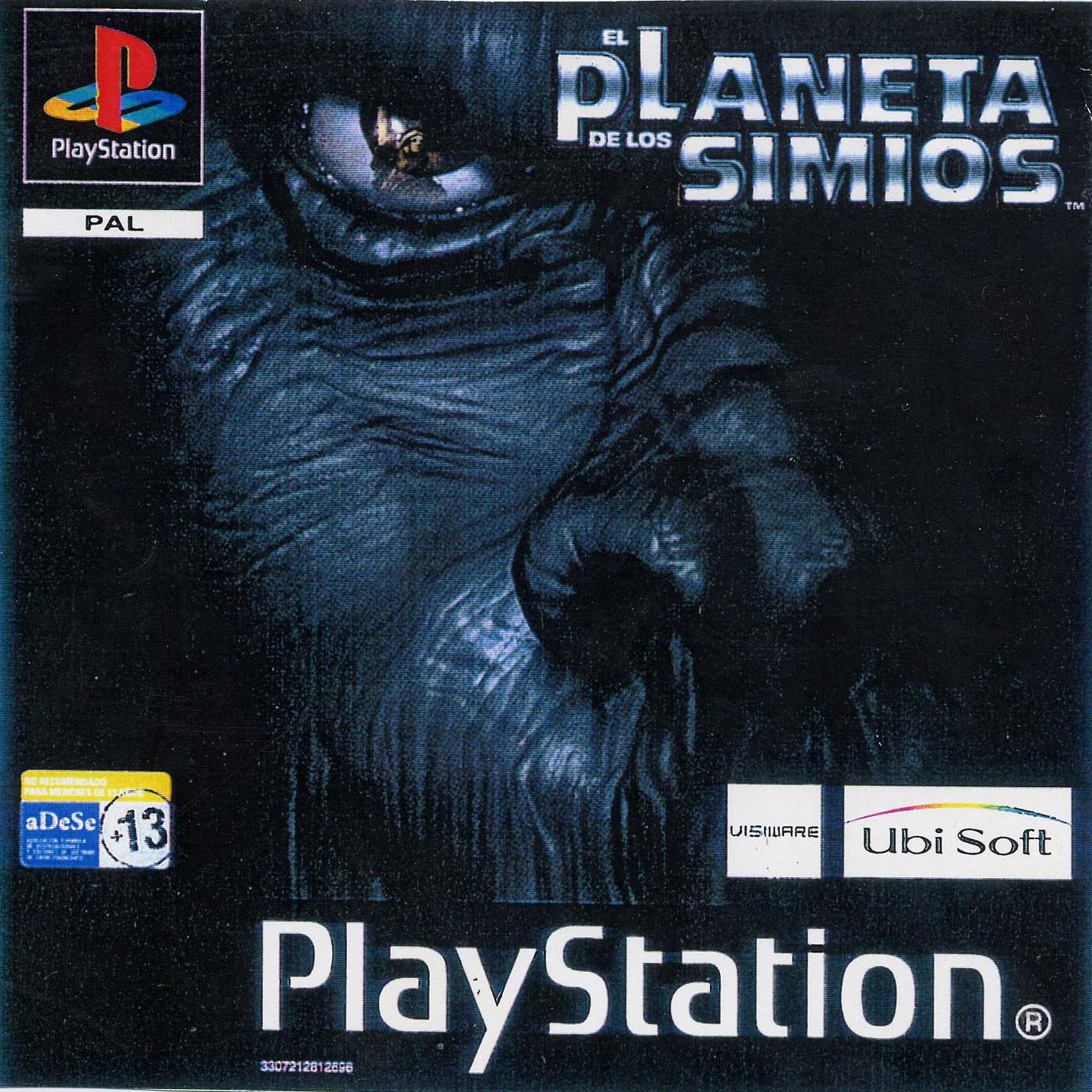 Planet of the Apes PSX cover