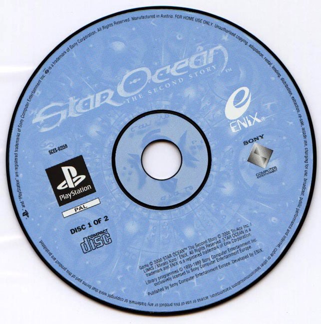 Star Ocean: The Second Story (Sony PlayStation 1, 1999) for sale