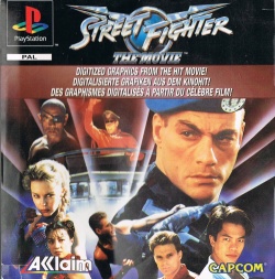 Street Fighter The Movie Sony Playstation