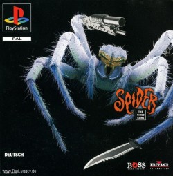 Spider The Video Game Cover auf PsxDataCenter.com