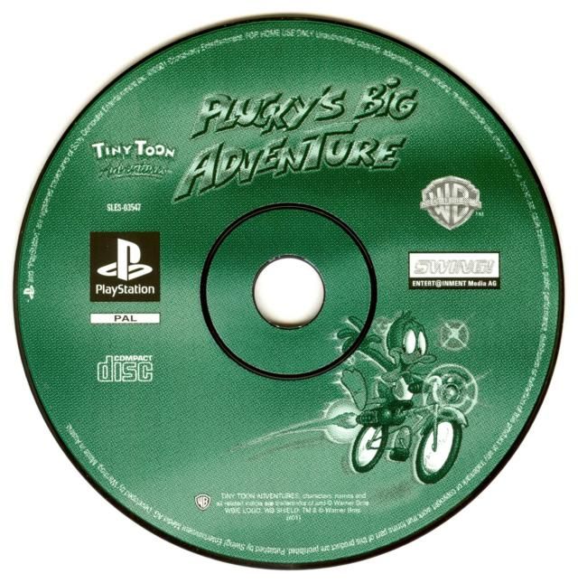 Tiny Toon Adventures - Plucky's Big Adventure PSX cover
