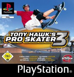 Tony Hawk's Pro Skater 3 Cover auf PsxDataCenter.com