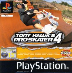 Tony hawk's pro shop skater 4 ps1