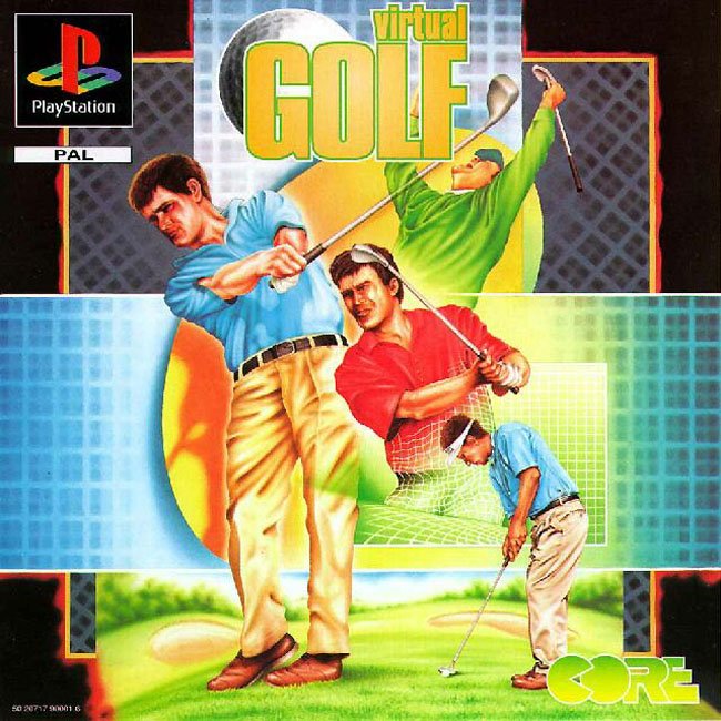 Virtual Golf PSX cover