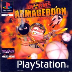 Worms Armageddon Cover auf PsxDataCenter.com
