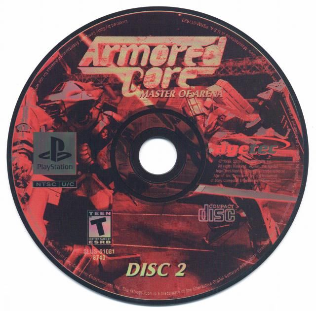 ARMORED CORE - MASTER OF ARENA - (NTSC-U)