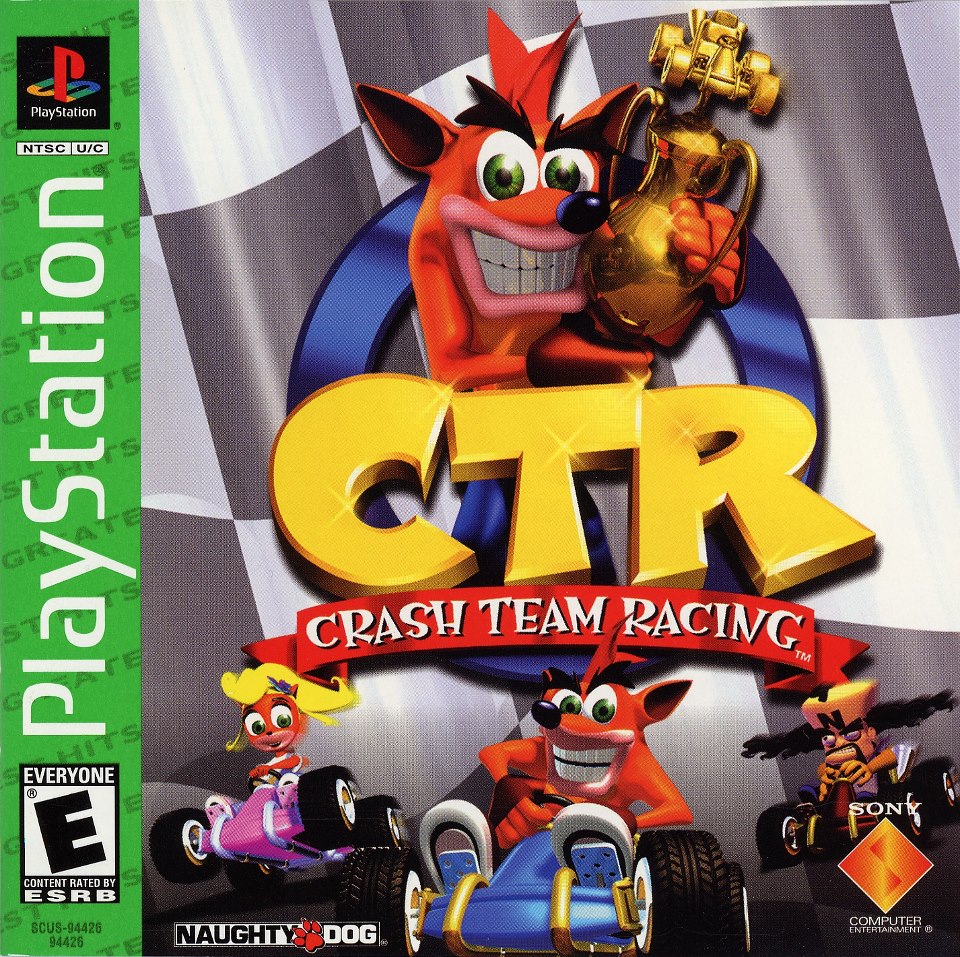 CRASH TEAM RACING (NTSC-U) - GREATEST HITS FRONT