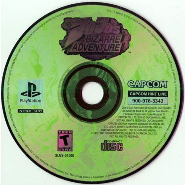 JOJOS BIZZARE ADVENTURE - PS1 [PlayStation]