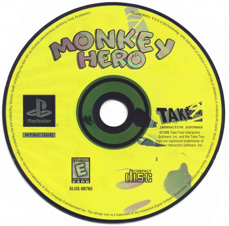 Monkey Hero PSX cover