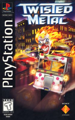 Twisted Metal 4 Sony PlayStation 1 PS1 PSOne Black Label Game Complete! CIB  711719456025
