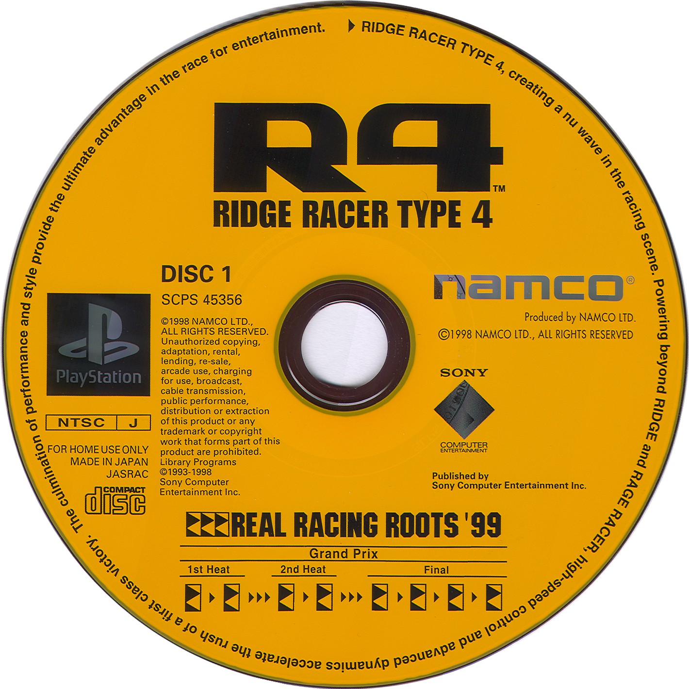 ridge racer type 4 ps1