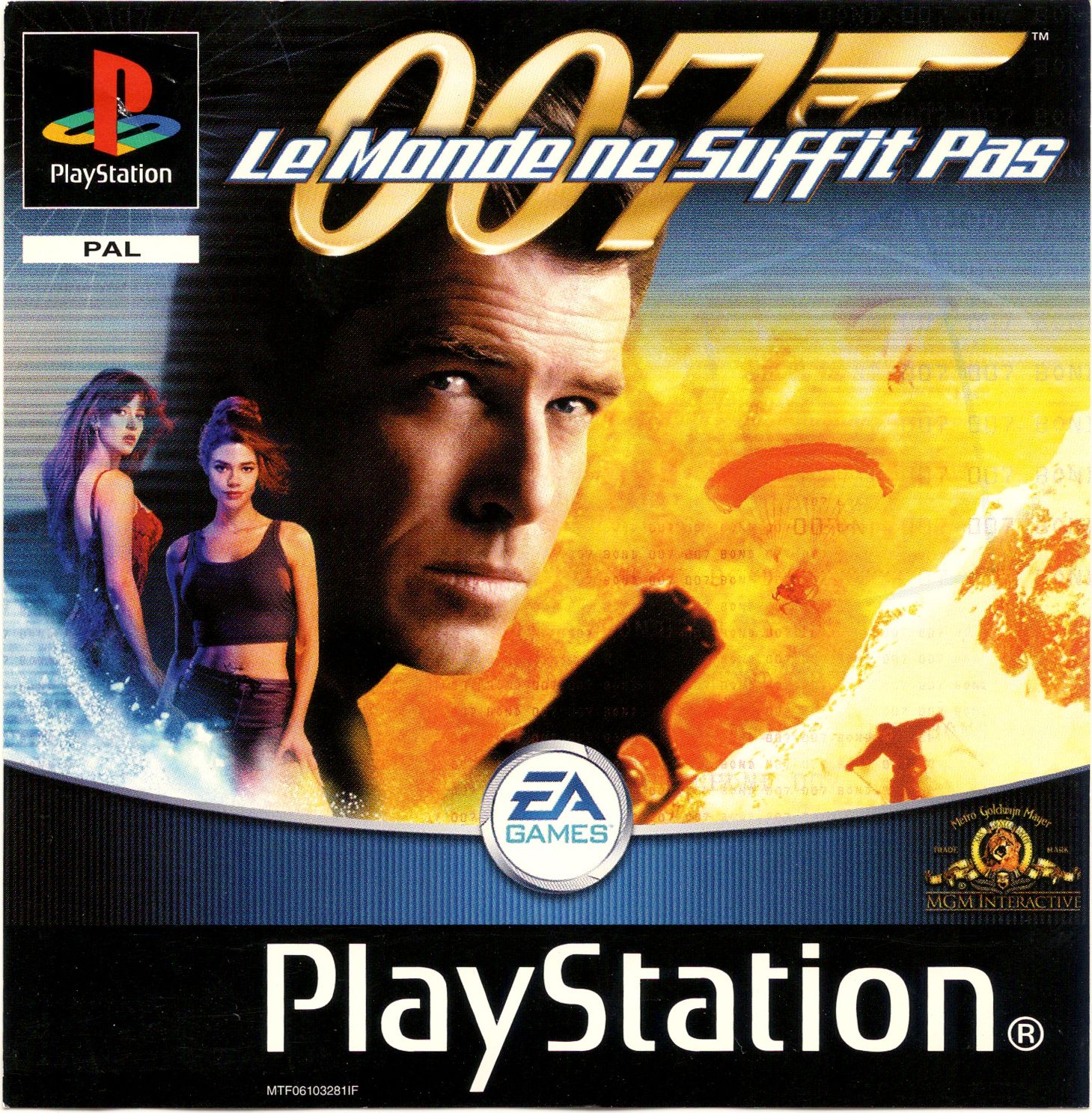 007 - Le Monde Ne Suffit Pas PSX cover