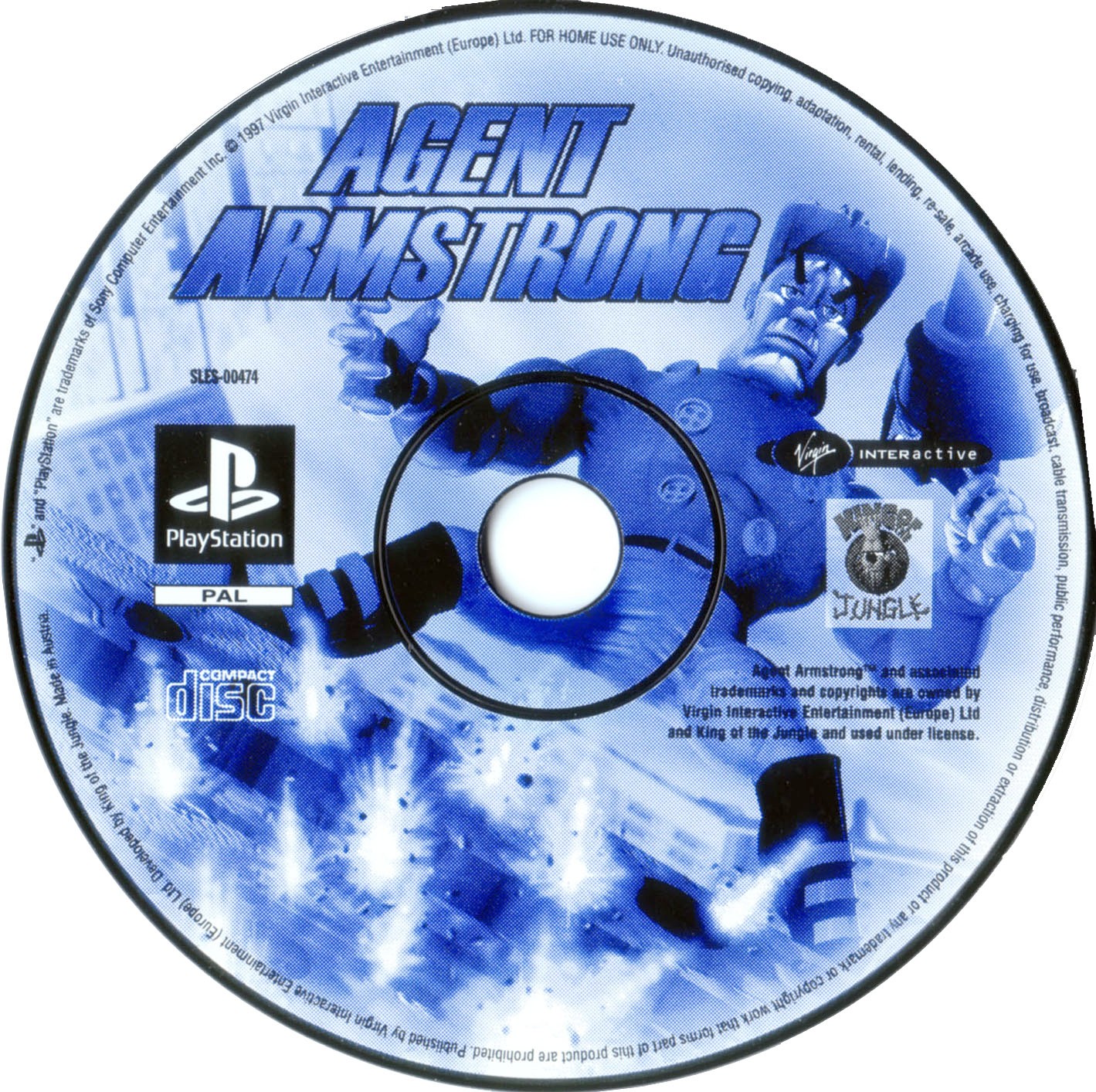 Agent Armstrong PSX cover