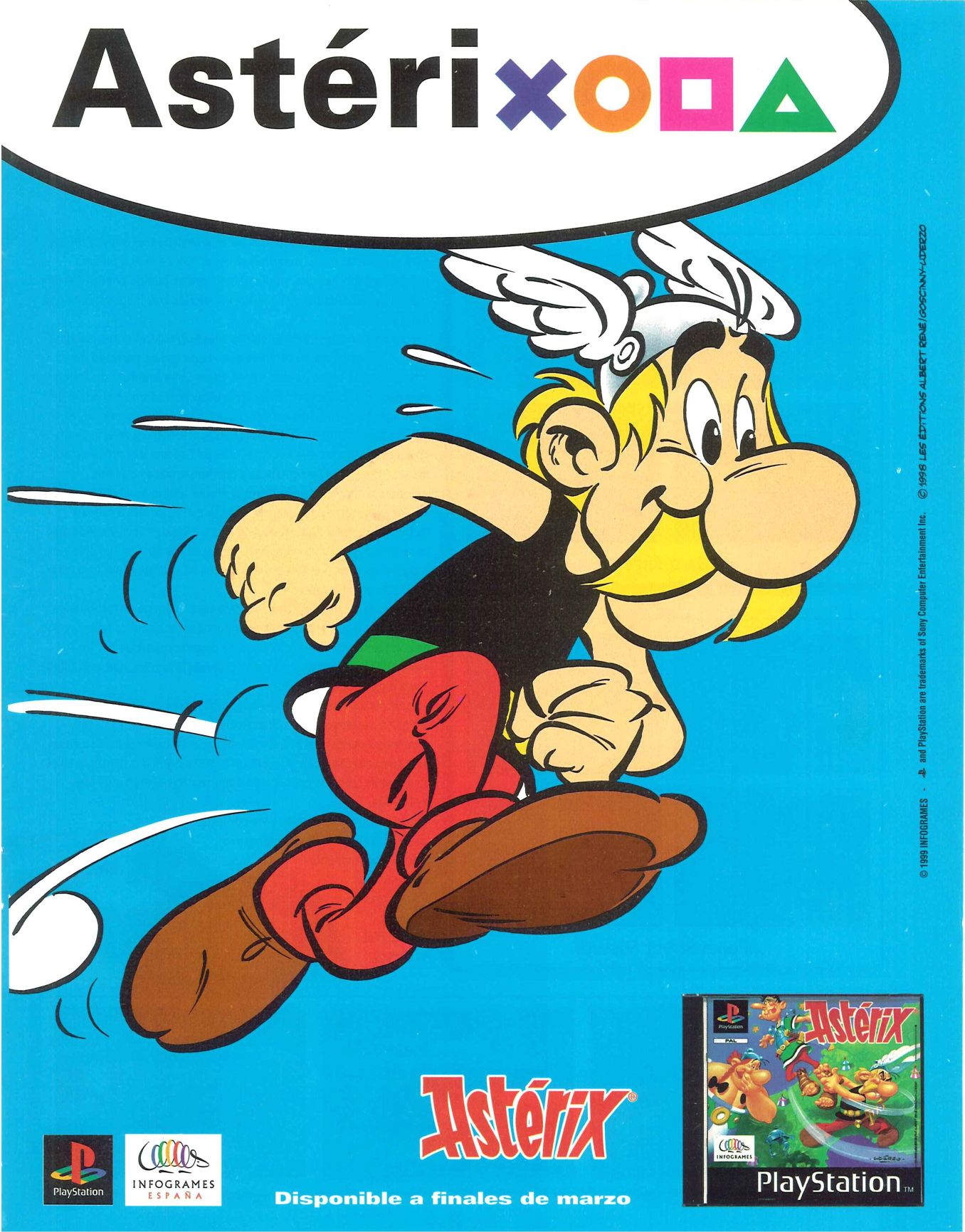 Asterix PSX cover