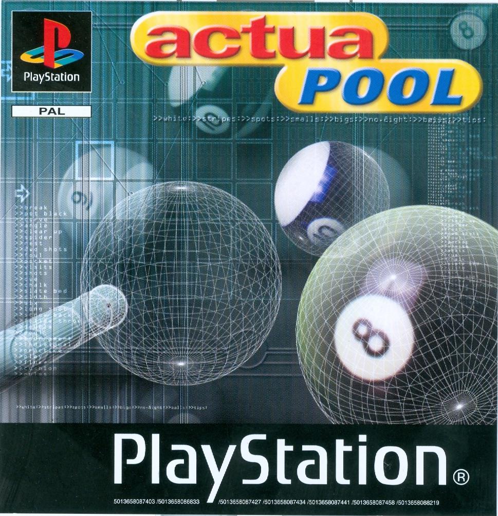 Actua Pool PSX cover