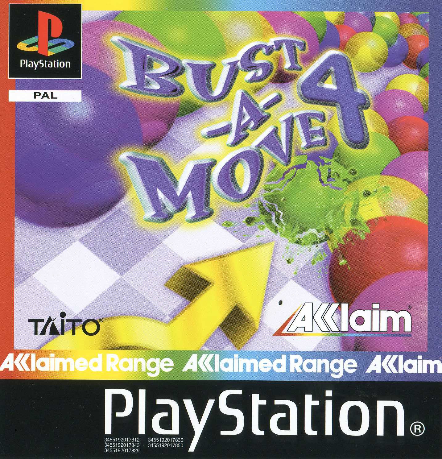 Bust-a-Move 4 PSX cover