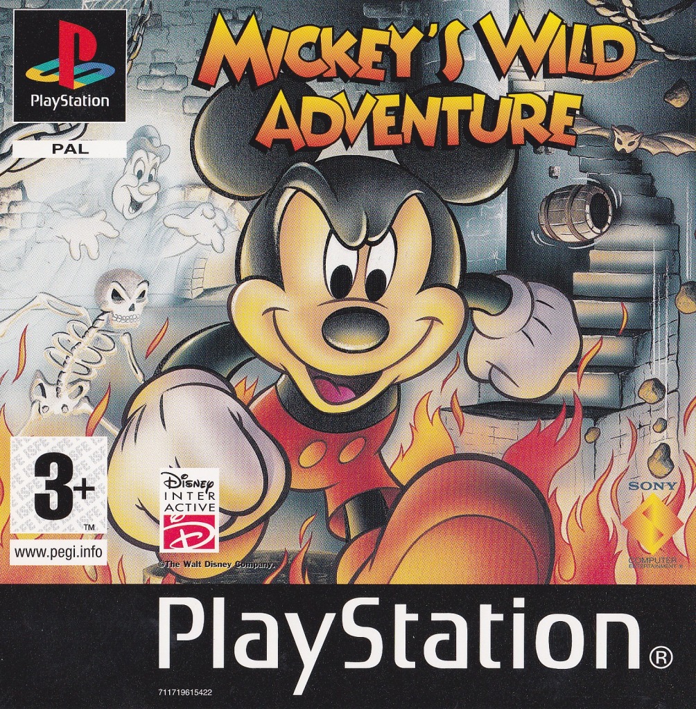 DISNEY'S MICKEY'S WILD ADVENTURE (PAL) - FRONT