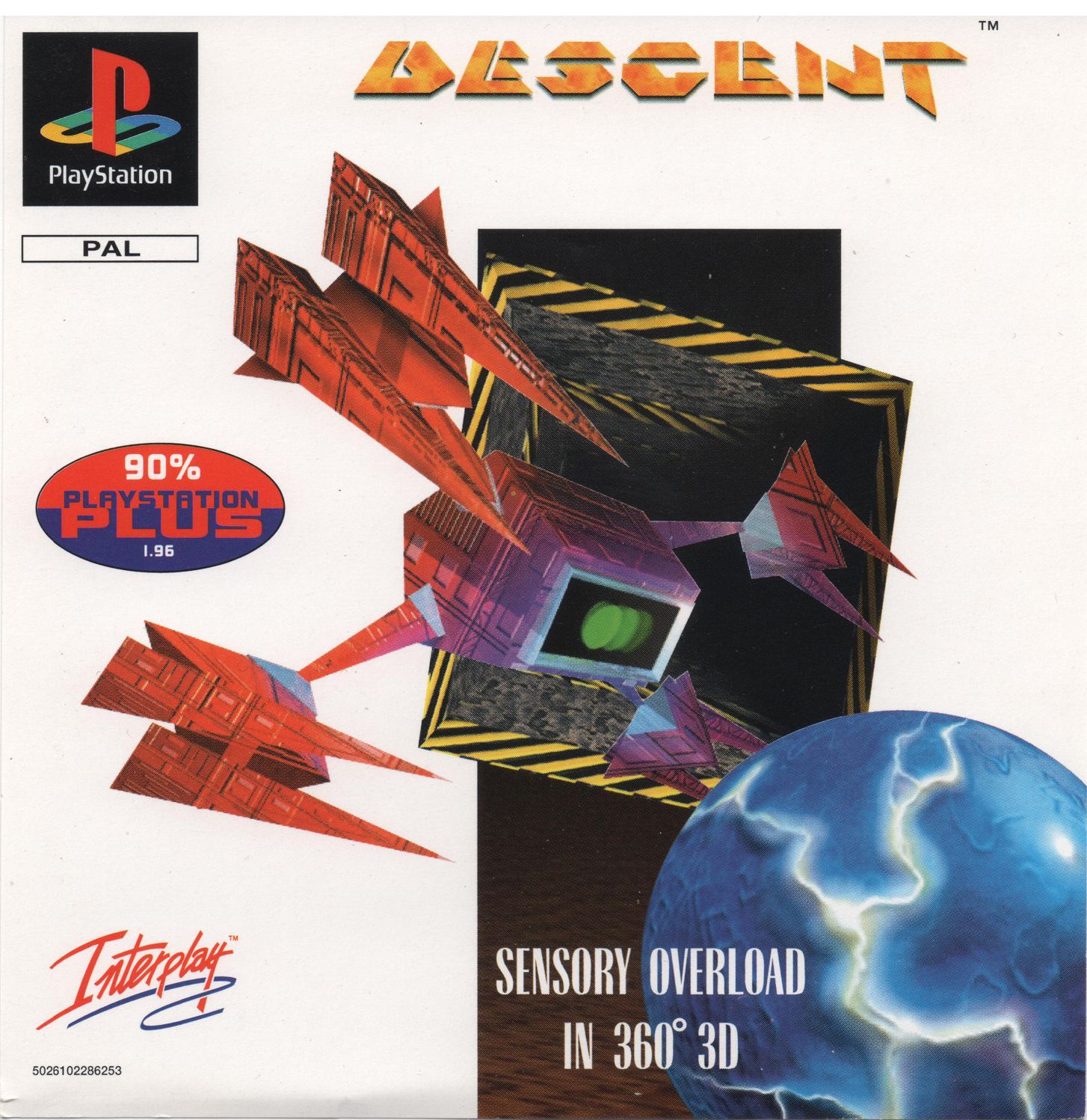Descent PSX cover