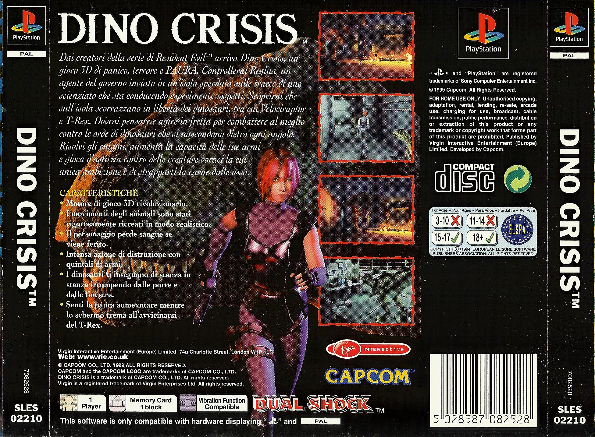 Системные требования dino crisis