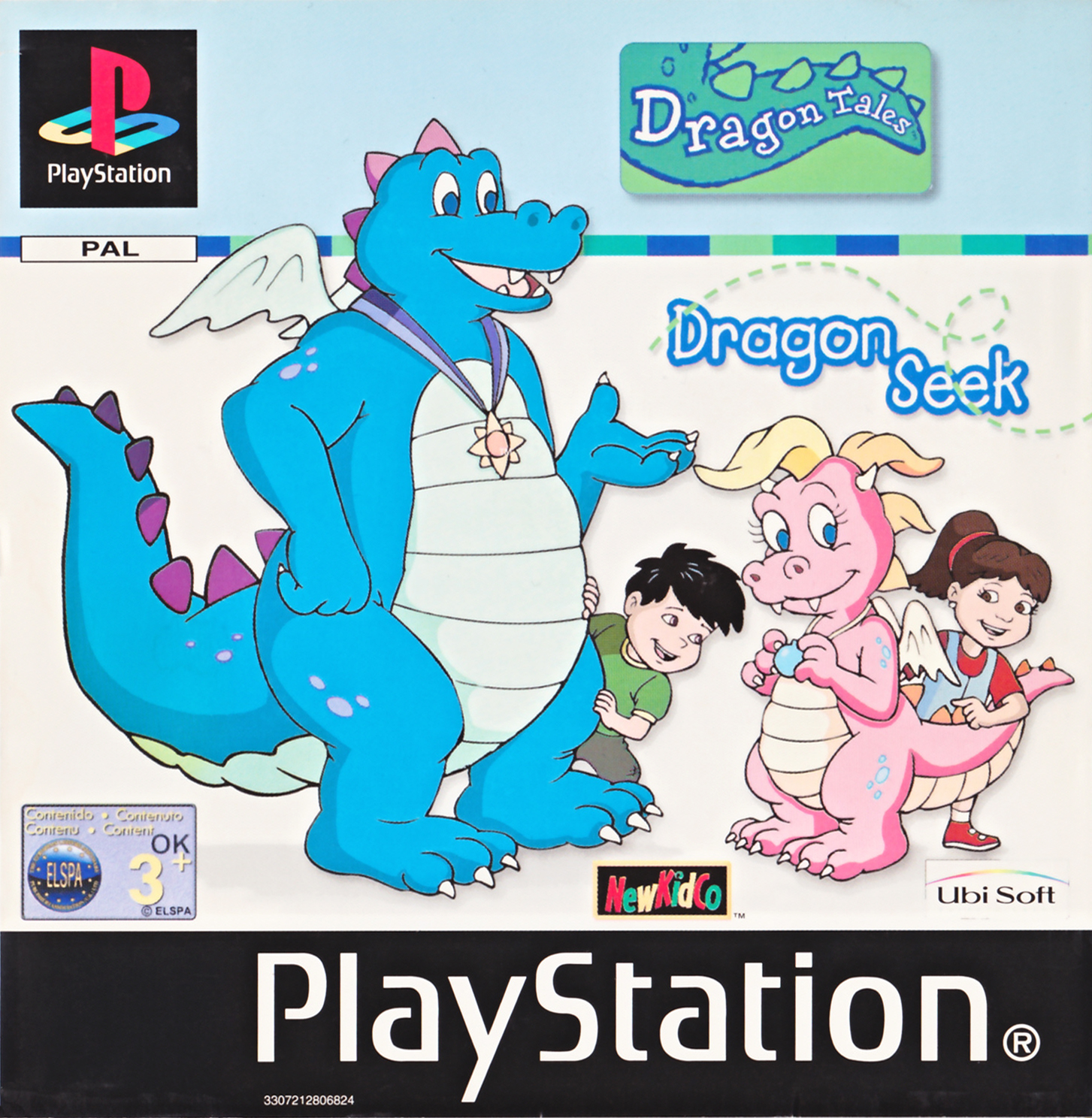 Dragon Tales - Dragon Seek PSX cover.