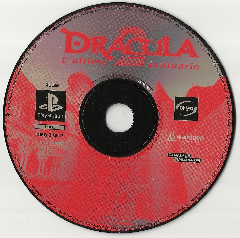 Dracula 2 PSX cover