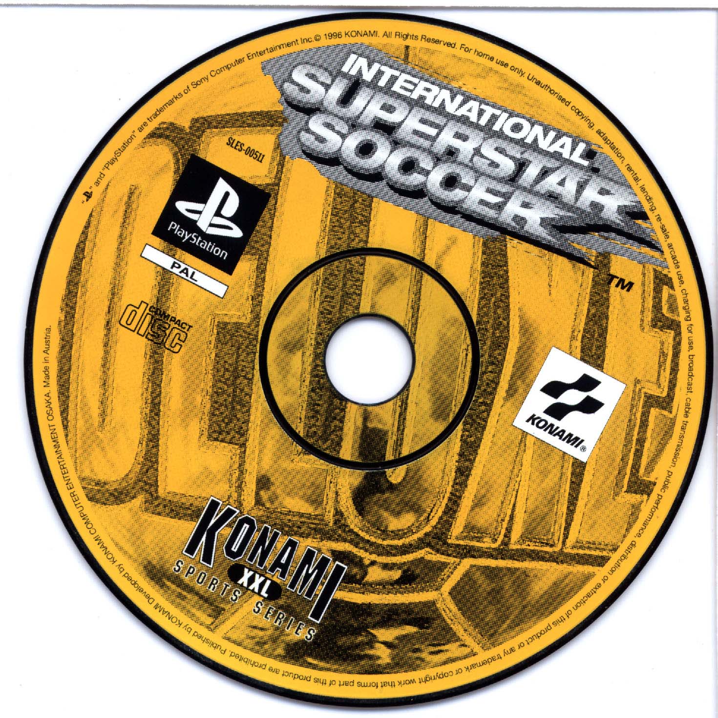 International Superstar Soccer Deluxe Pal Disc