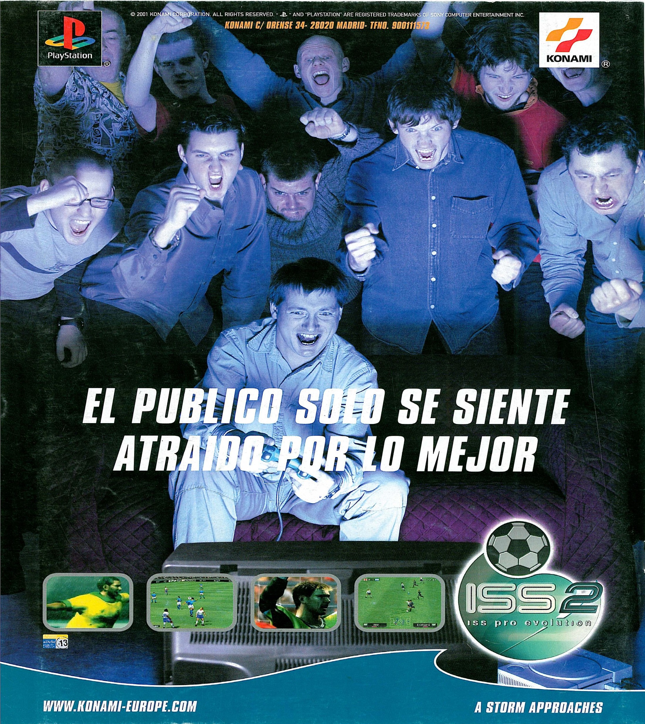 ISS Pro Evolution 2 PSX cover