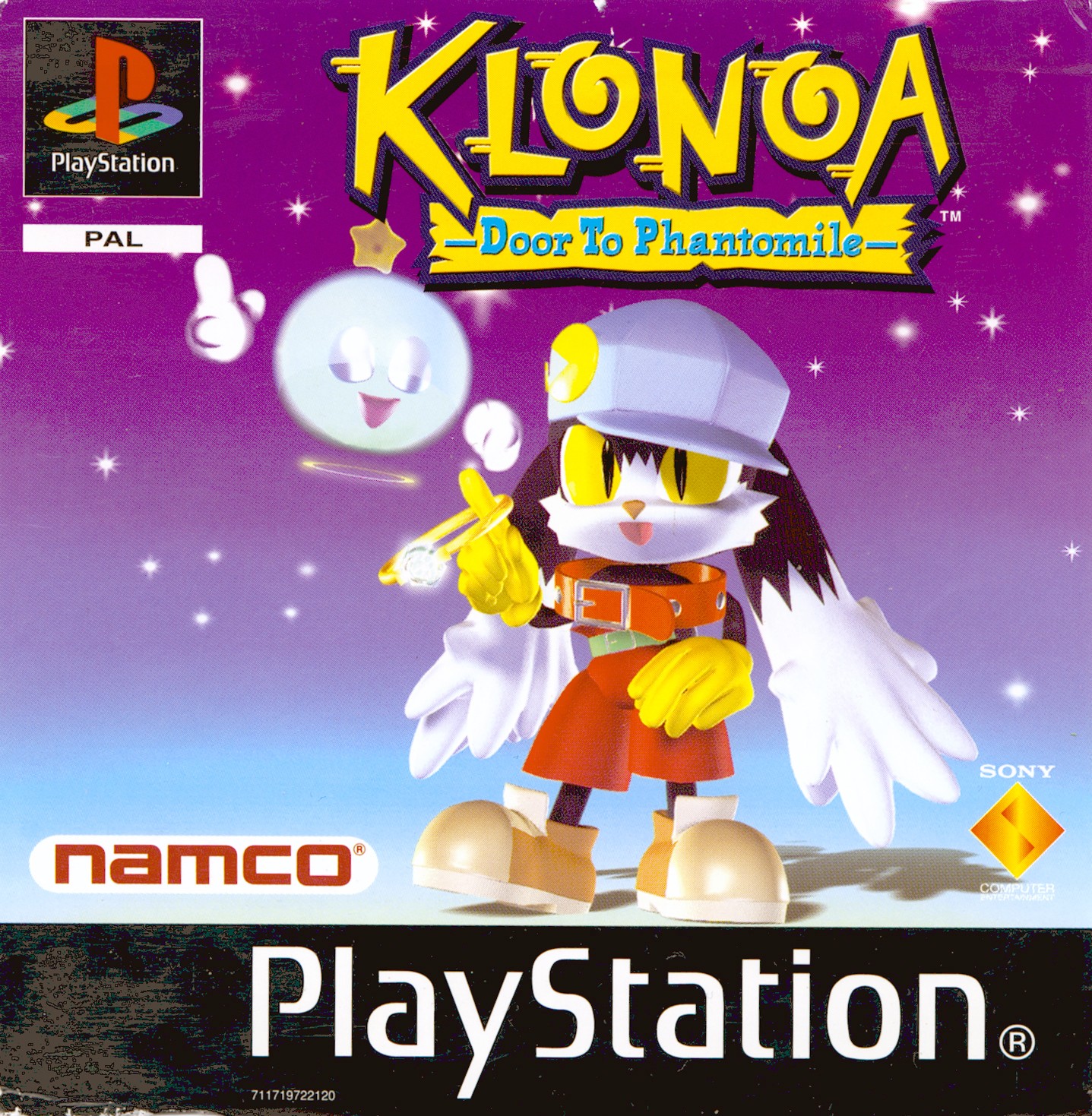 Klonoa - Door to Phantomile PSX cover
