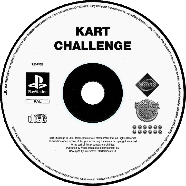 Kart Challenge PSX cover