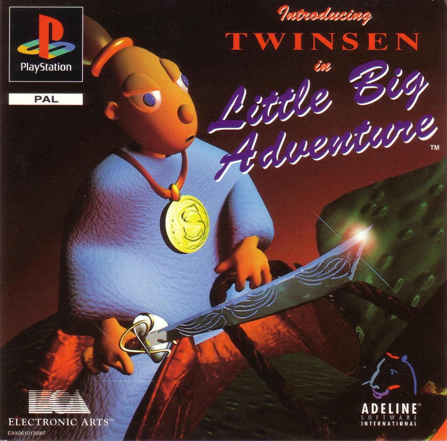 Little Big Adventure PSX cover