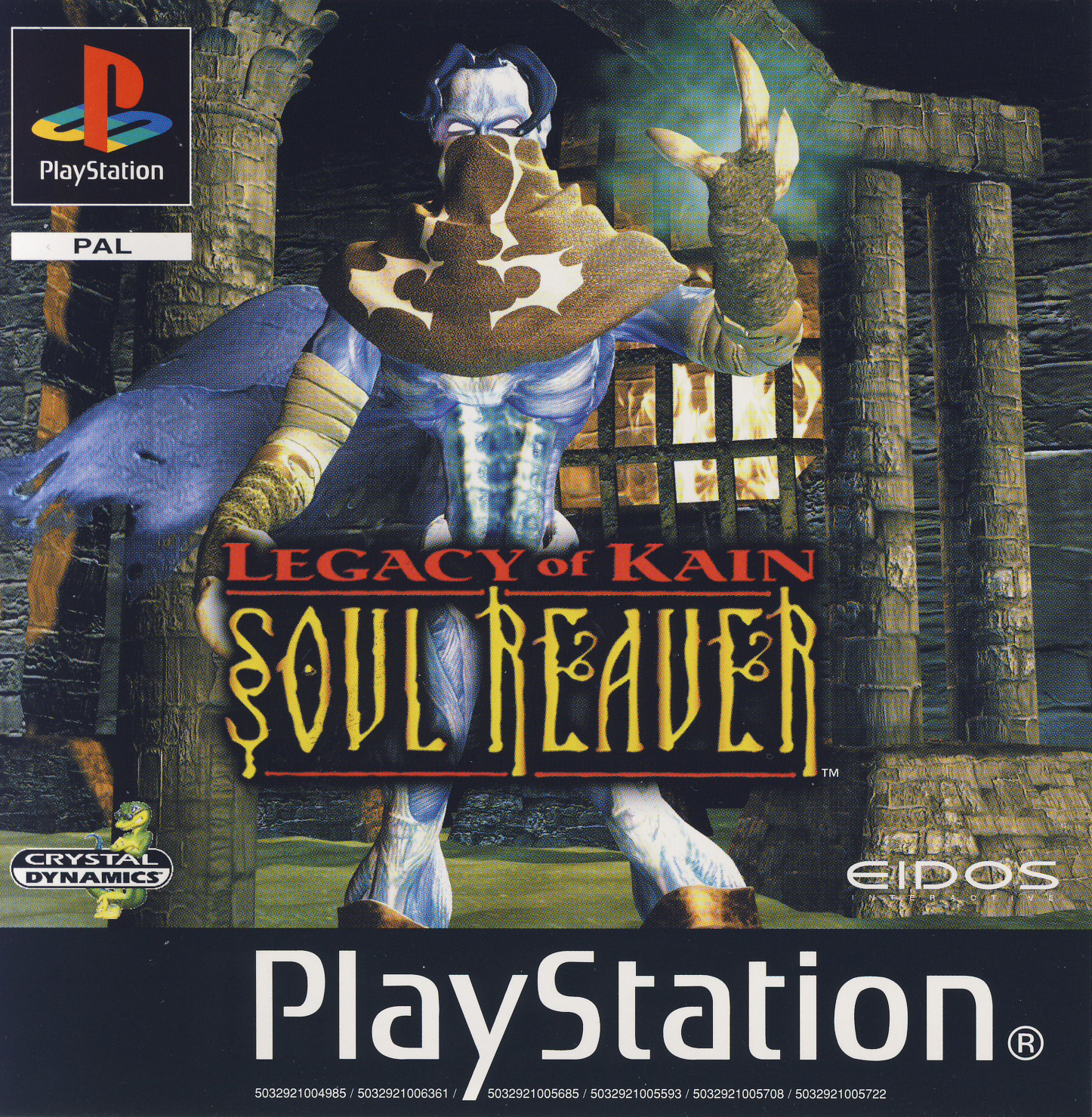 Legacy of Kain - Soul Reaver PSX cover