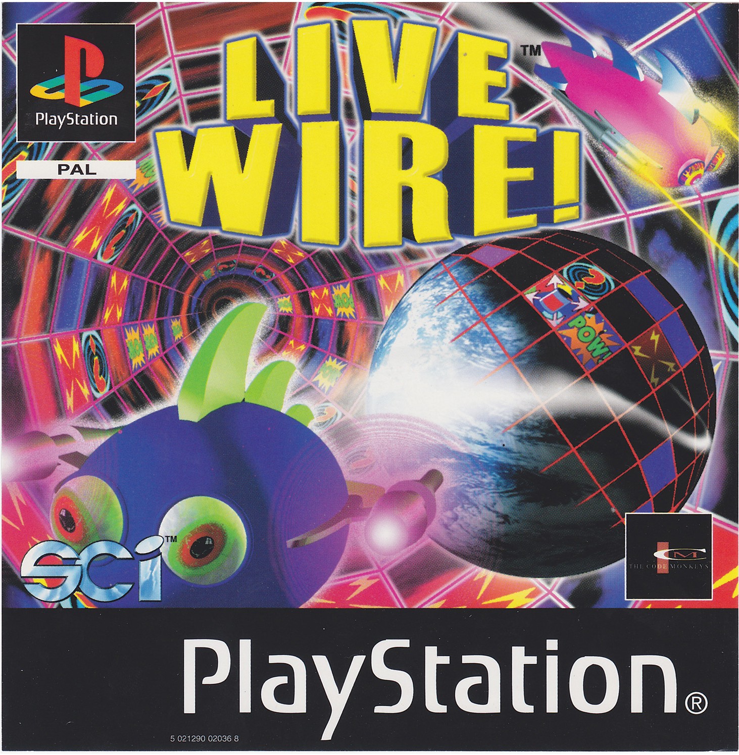 Live Wire! PSX cover