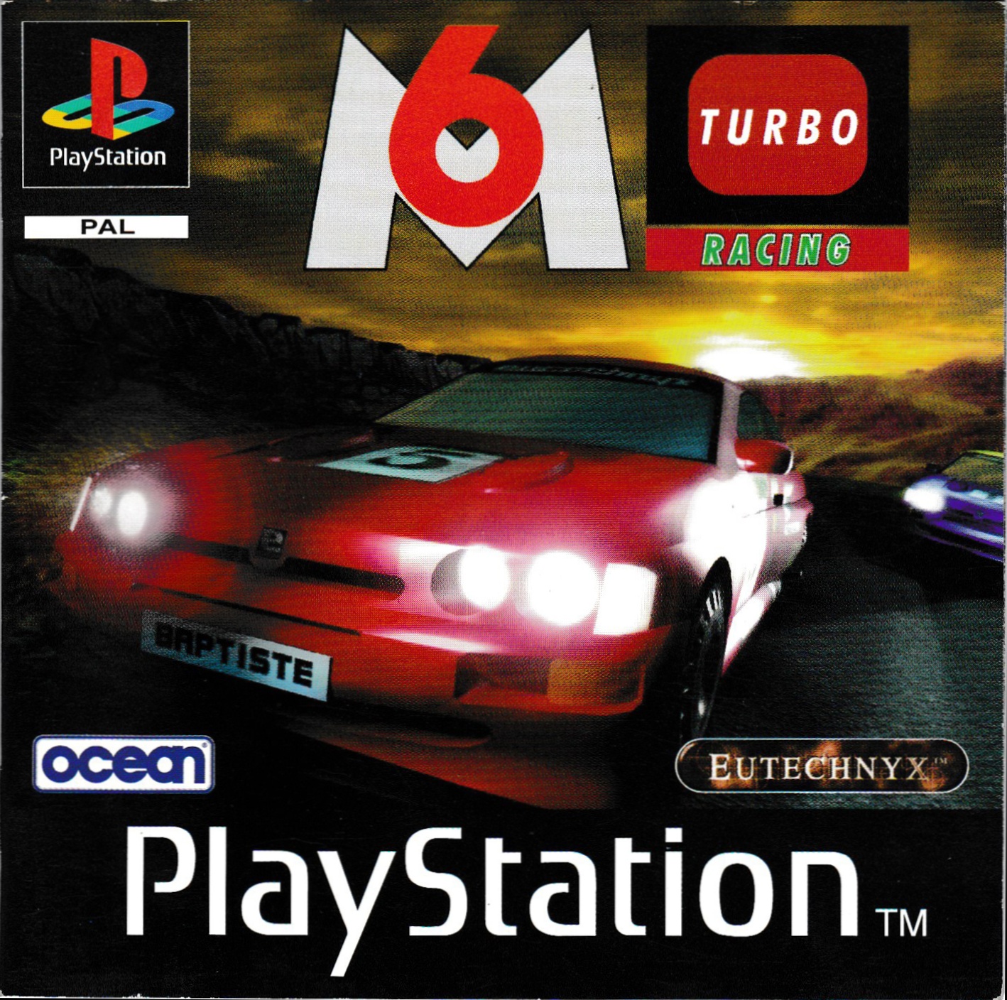 M6 Turbo Racing PSX cover