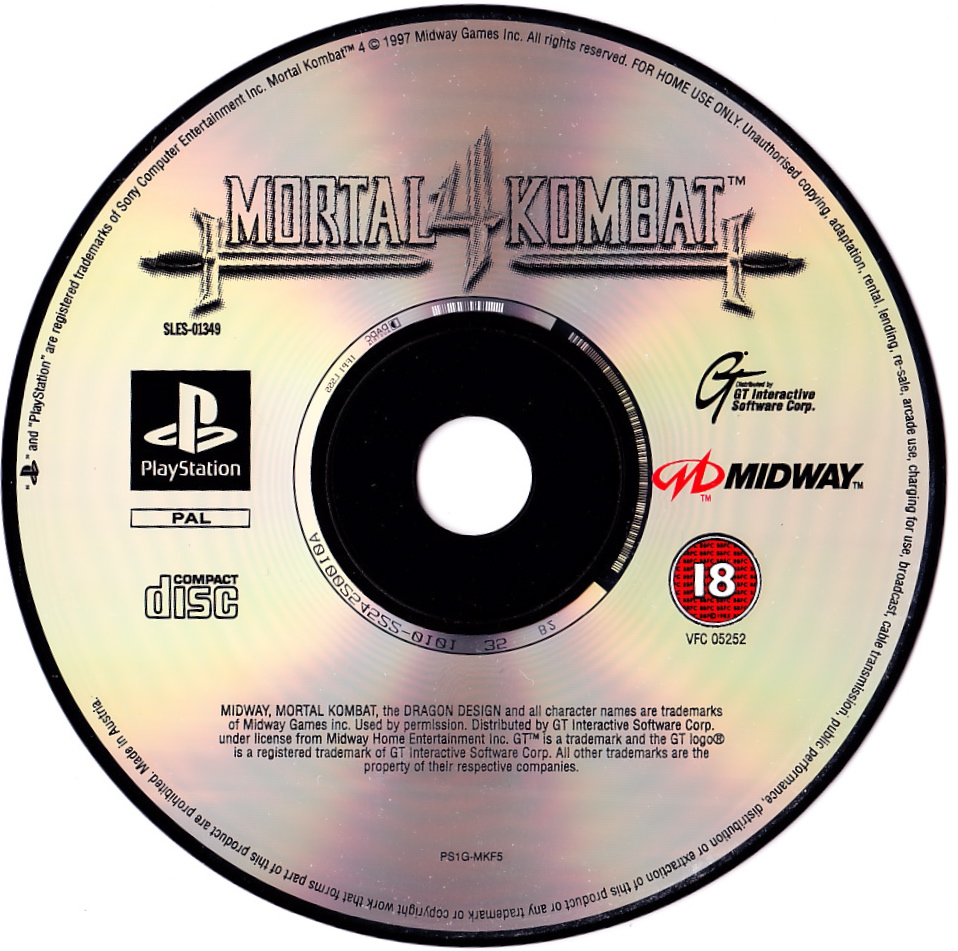 Buy Mortal Kombat 4 for PS