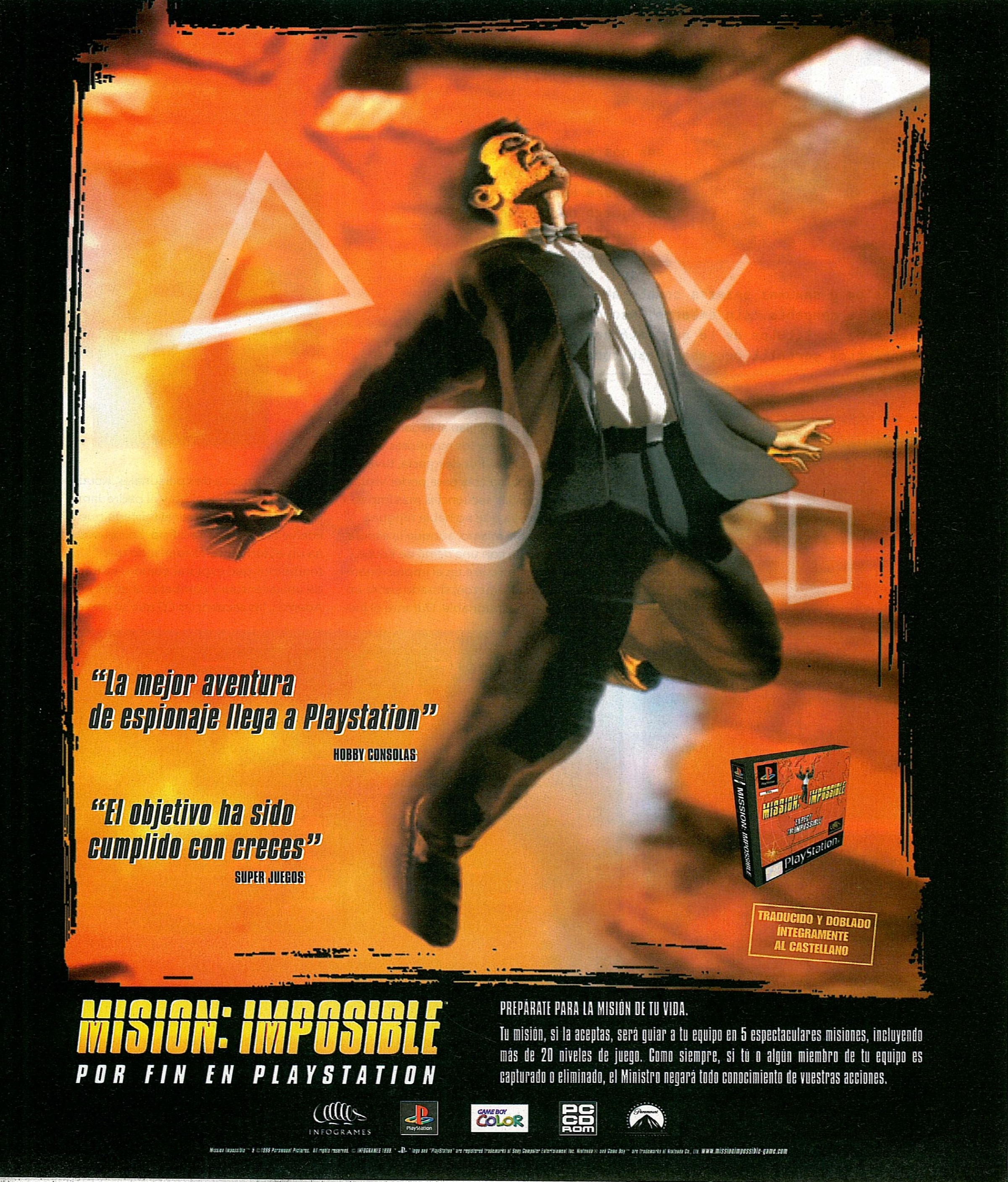 Mission Impossible PSX cover