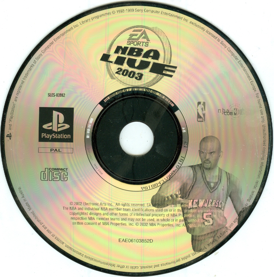NBA LIVE 2003 (PAL)