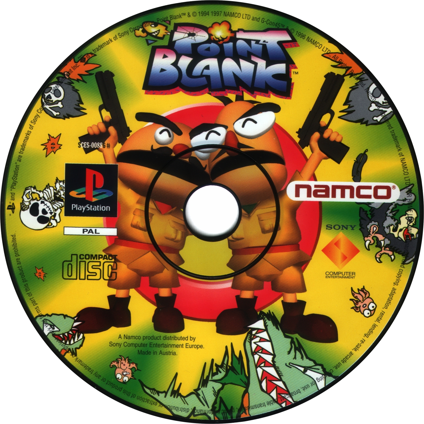 Point Blank PSX cover