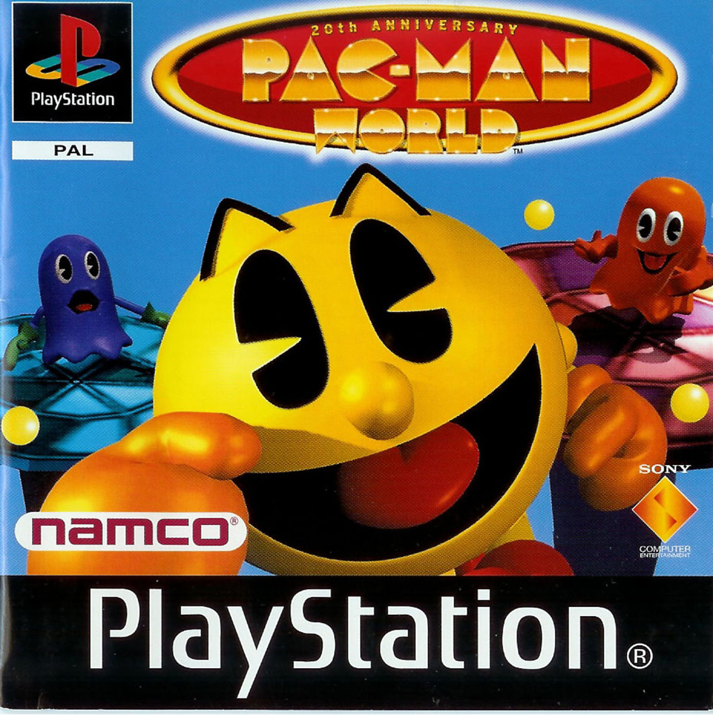 Pac-Man World PSX cover