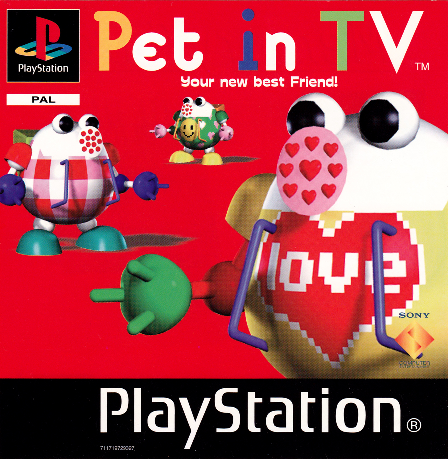Pet in TV PSX cover