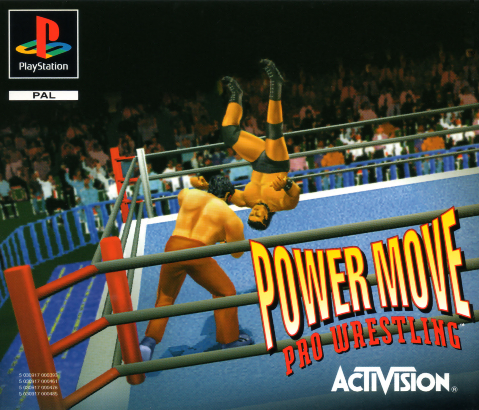 Power Move Pro Wrestling PSX cover