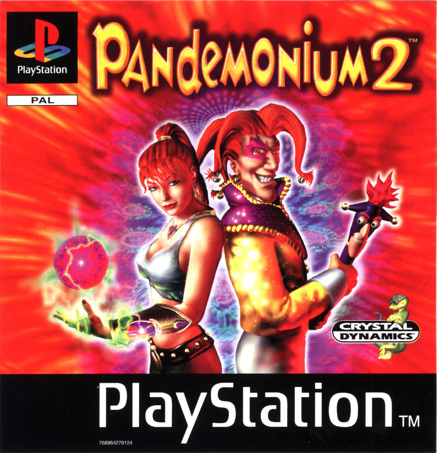 Pandemonium 2 PSX cover