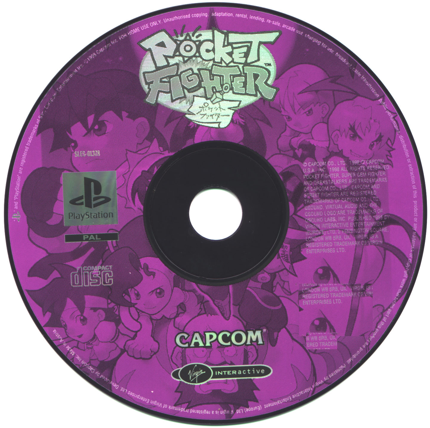 Pocket Fighter PSX cover