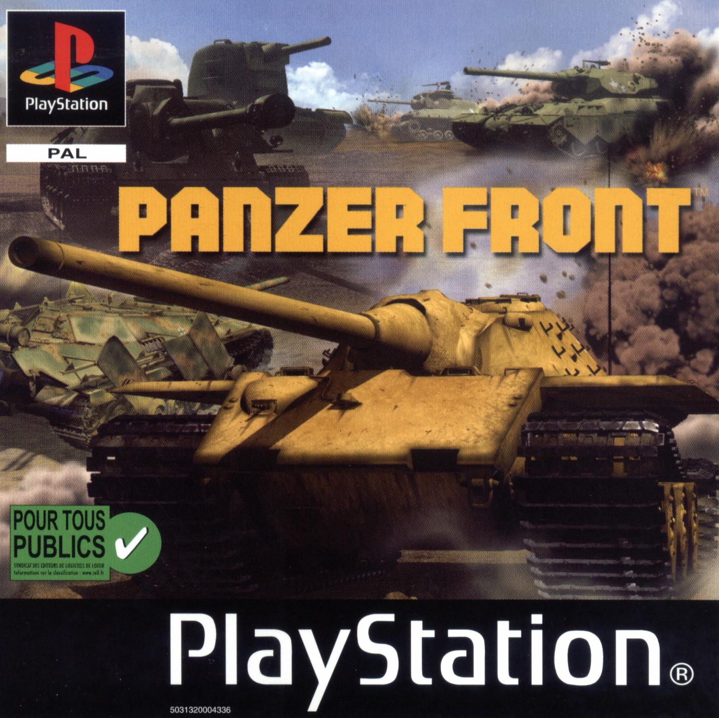 Panzer Front PSX cover