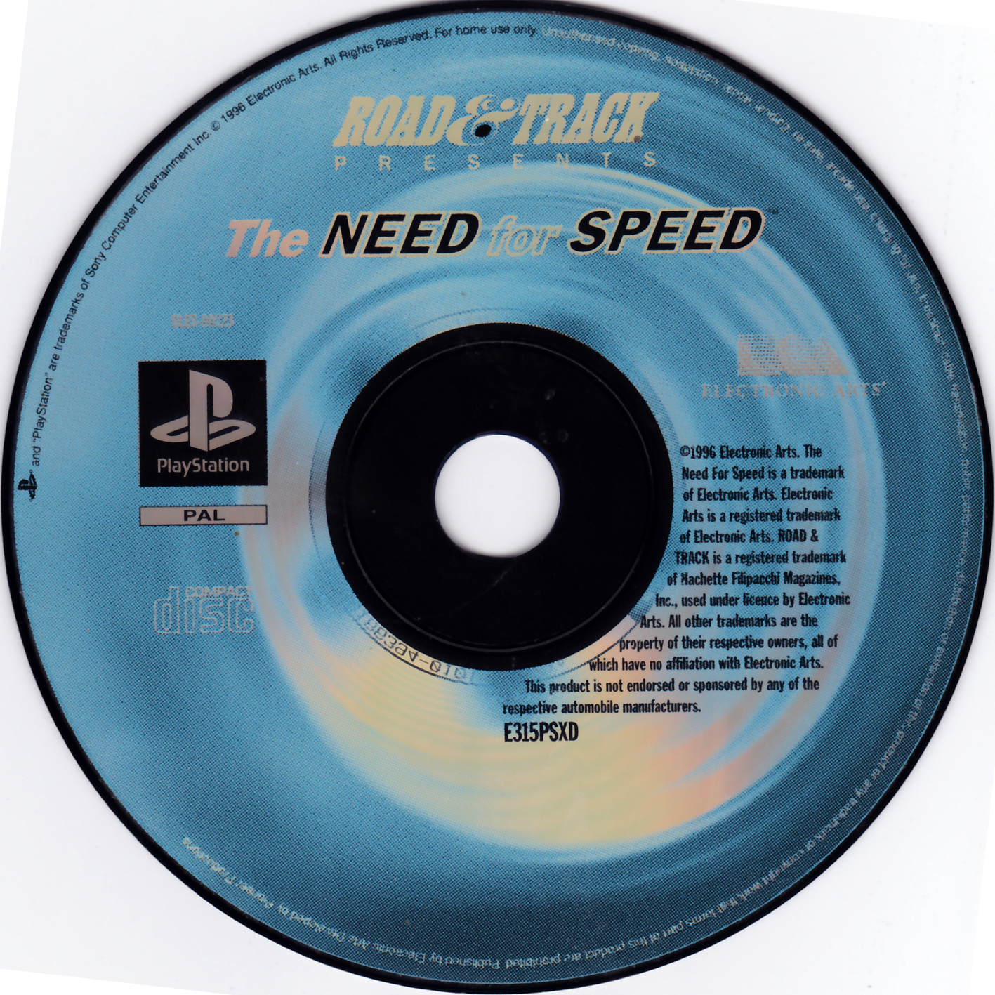 ROAD & TRACKS PRESENTS - THE NEED FOR SPEED - (PAL)