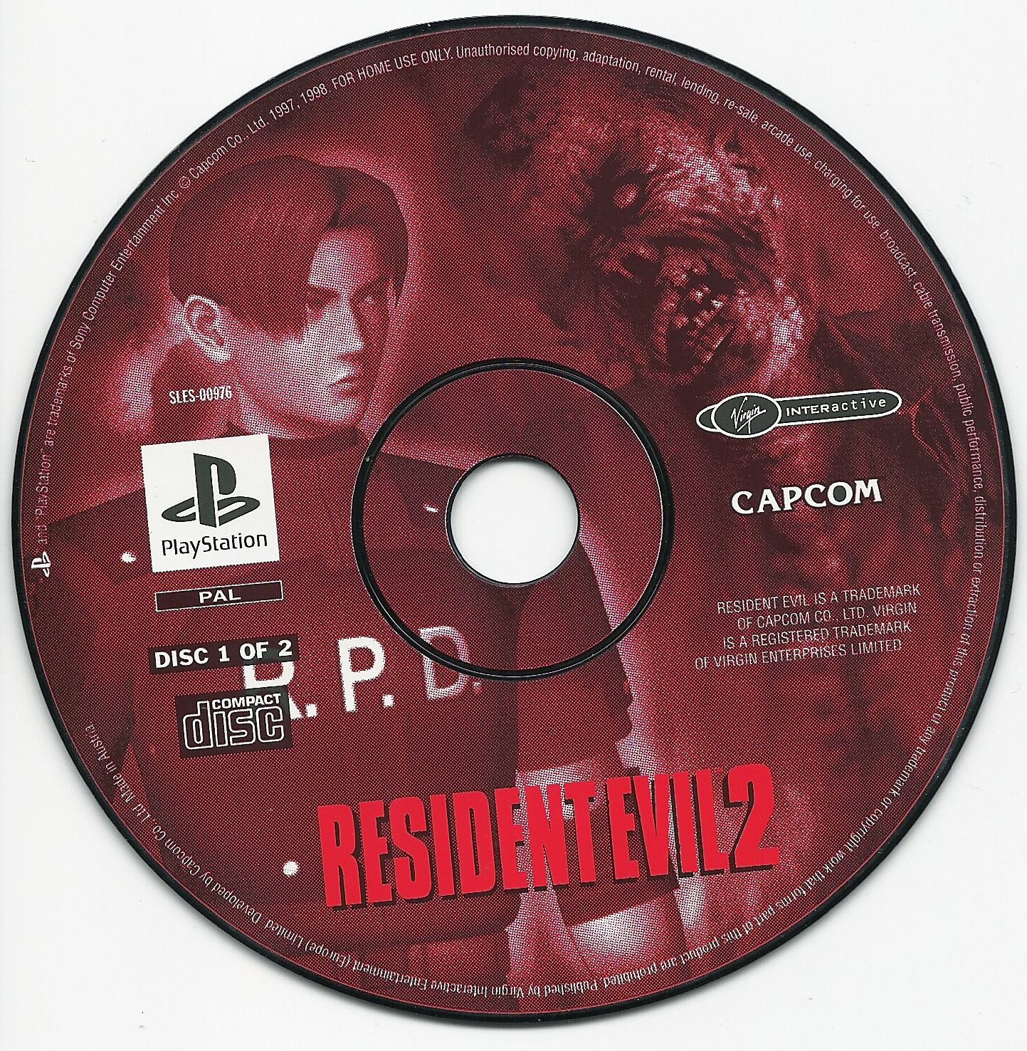 Resident Evil (Biohazard) PSX cover