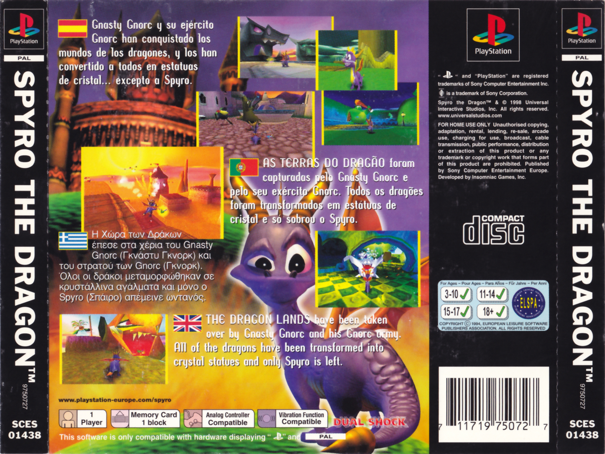 spyro the dragon psx