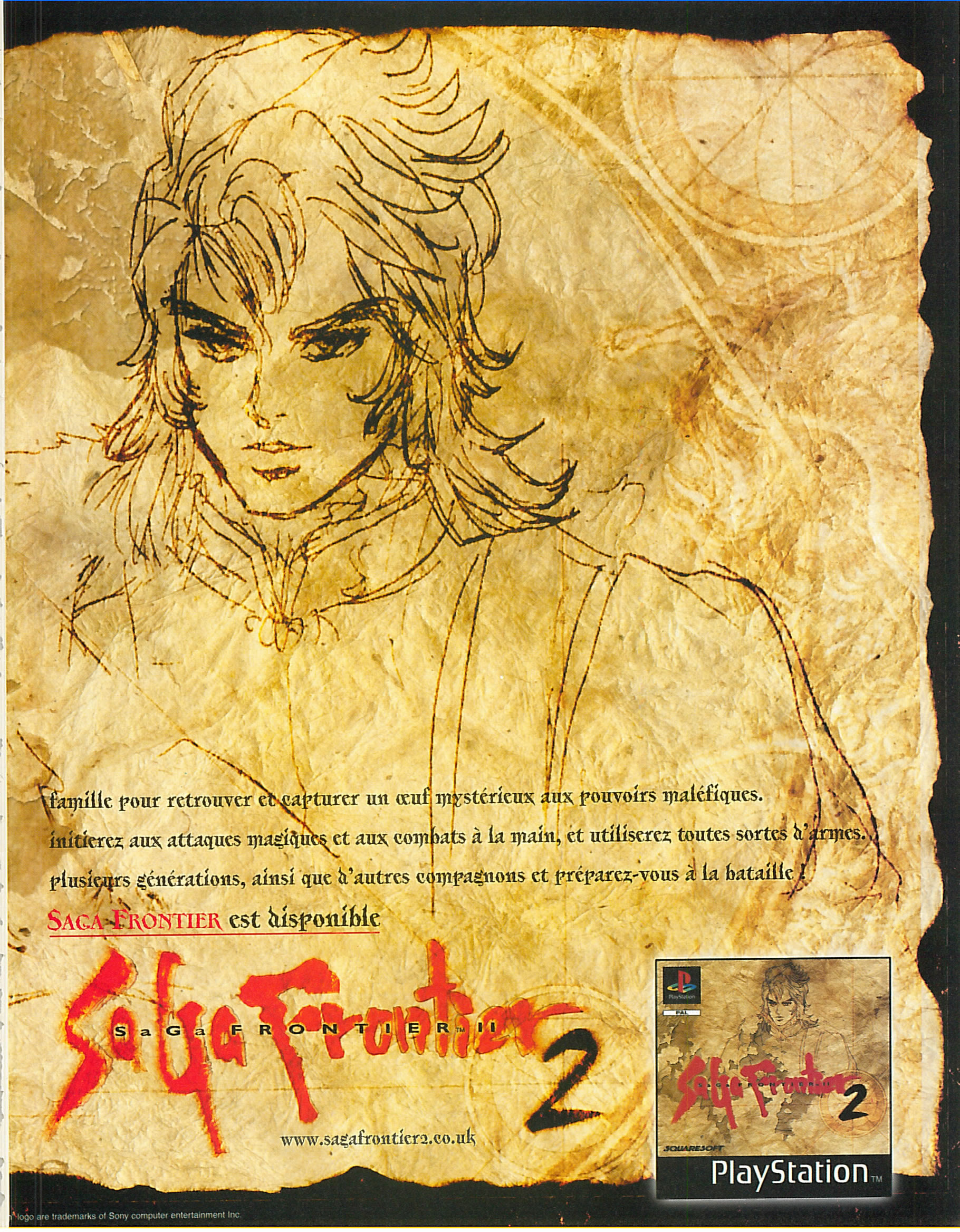 Saga Frontier 2 PSX cover