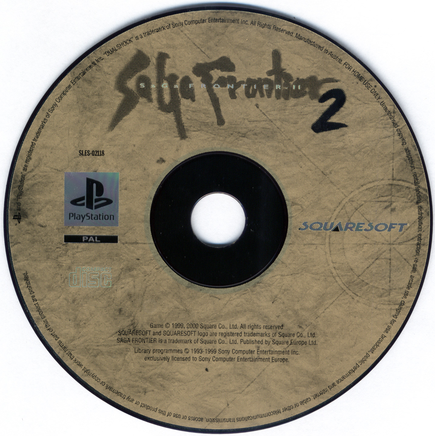 Saga Frontier 2 PSX cover